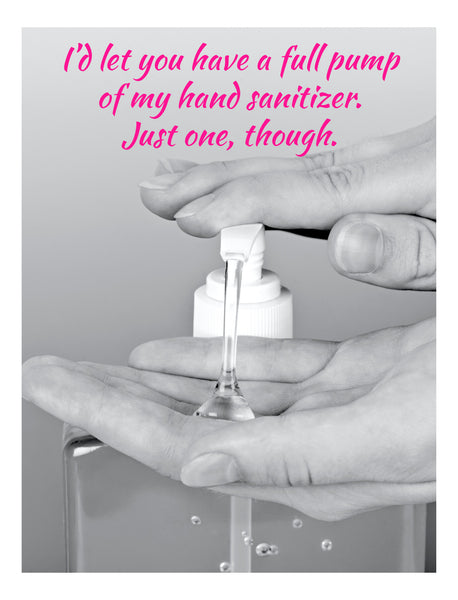 The Hand Sanitizer Card
