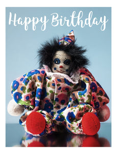 The Happy Birthday Creepy Clown Card