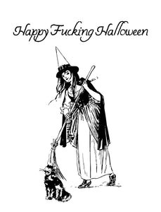 The Happy Fucking Halloween Card