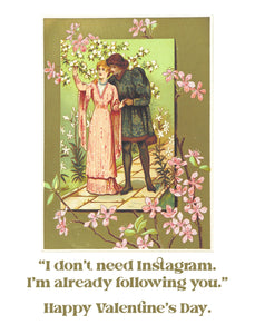 The Instagram Valentine's Day Card