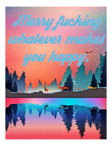 The Merry Fucking Whatever Card